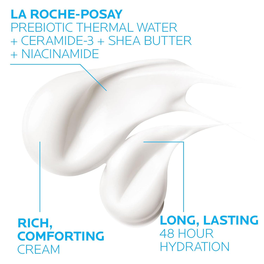 La Roche-Posay Lipikar AP+ Moisturizing Cream | Shea Butter & Niacinamide | For Dry, Sensitive Skin