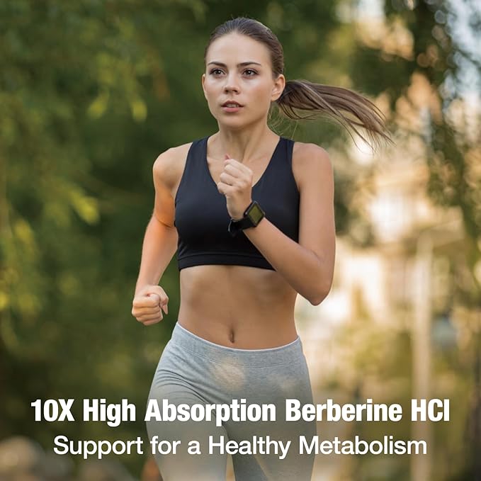 Berberine Supplement, 1500mg 540 Capsules,6 Pack CLJ07201