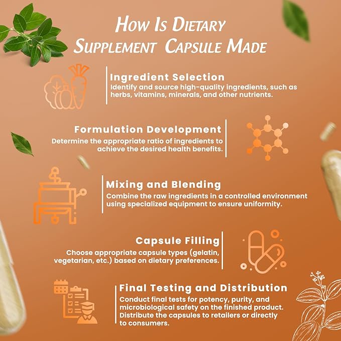 Natural Ashwagandha Capsules 1000mg Herbal Sleep Aid Supplement for Men & Women Adults, Helps Fight Stress Support Energy & Mood, Promote Mind Restfulness - 60 Vegan Capsule