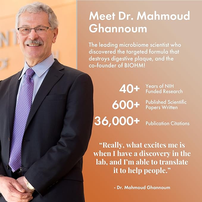 BIOHM Immunity Probiotic with Vitamin C, D3 & Zinc, 1 Billion CFU (60 Capsules) Daily Probiotics for Women & Men, Digestive Health & Immune Support, Vegan, Gluten-Free and Non-GMO