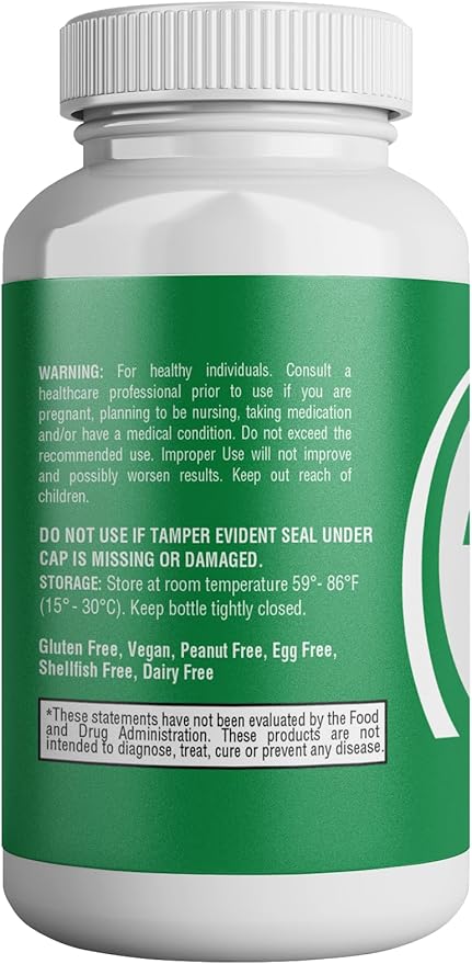 HEALTH LFE HealthLife N-Acetyl L-Cysteine (NAC) 600mg, 120 Capsules - Non-GMO, Gluten Free, 120 Servings