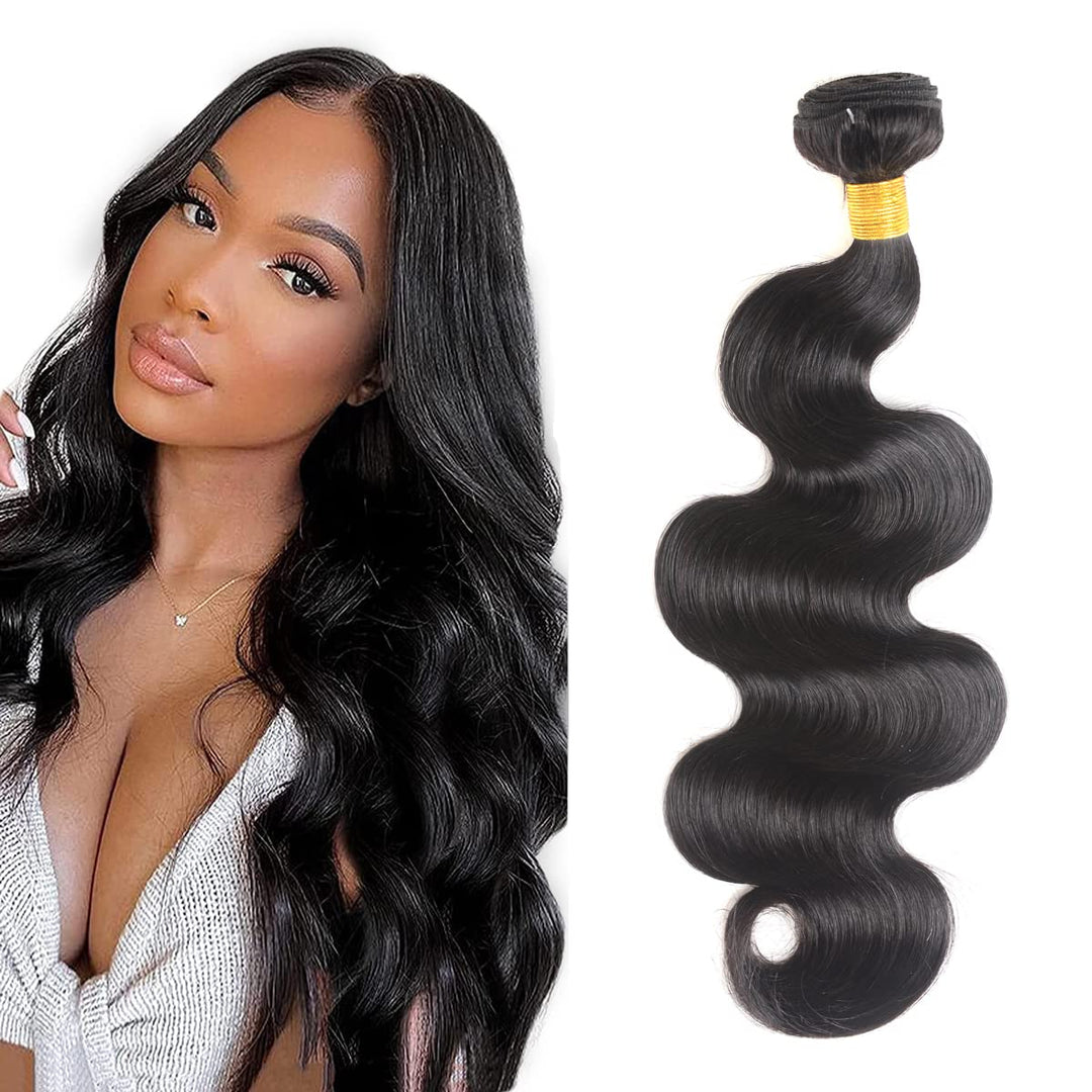 Body Wave 1 Bundles 100% Human Hair Unprocessed Brazilian Body Wave 1 Bundle Human Hair Natural Black Color Brazilian Body Wave