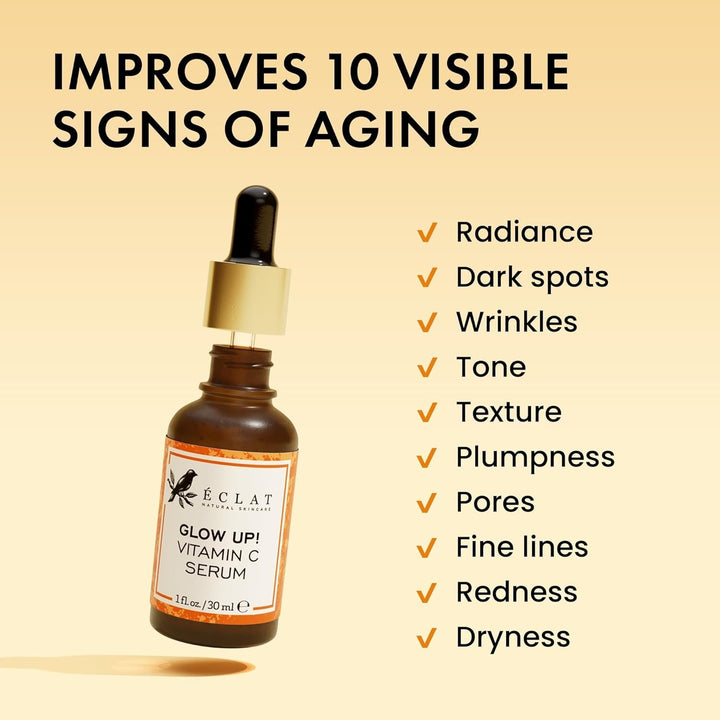 Vitamin C Face Serum | Anti-Aging & Skin Brightening | 30ml | Eclat Skincare