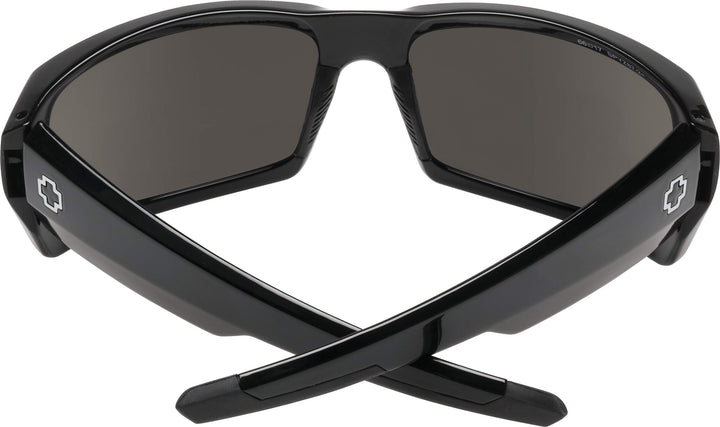 Spy Optic Men's General Rectangular Sunglasses, Ansi Black/Gray, 60 mm
