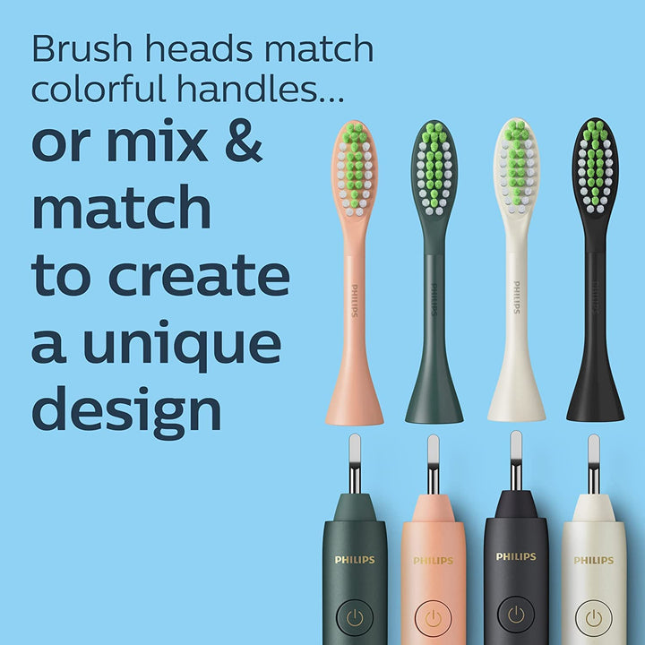 Philips One by Sonicare, 2 Brush Heads, Shadow Black, BH1022/06