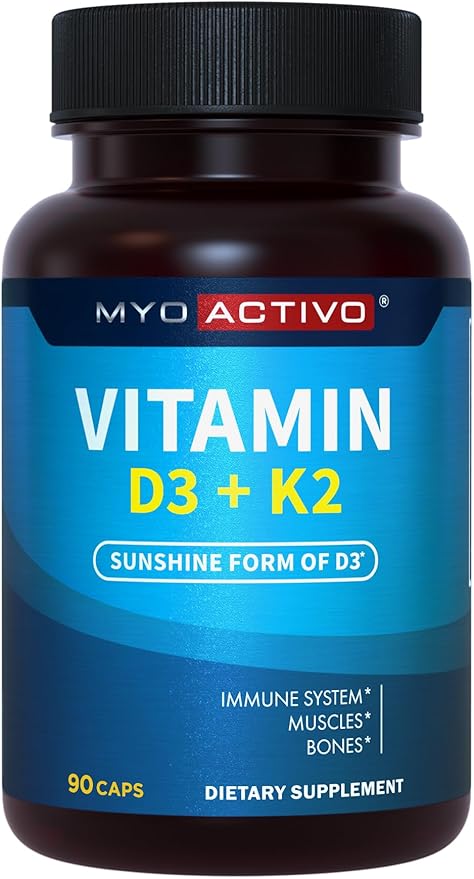 5-in-1 Magnesium Complex and Vitamin D3 K2