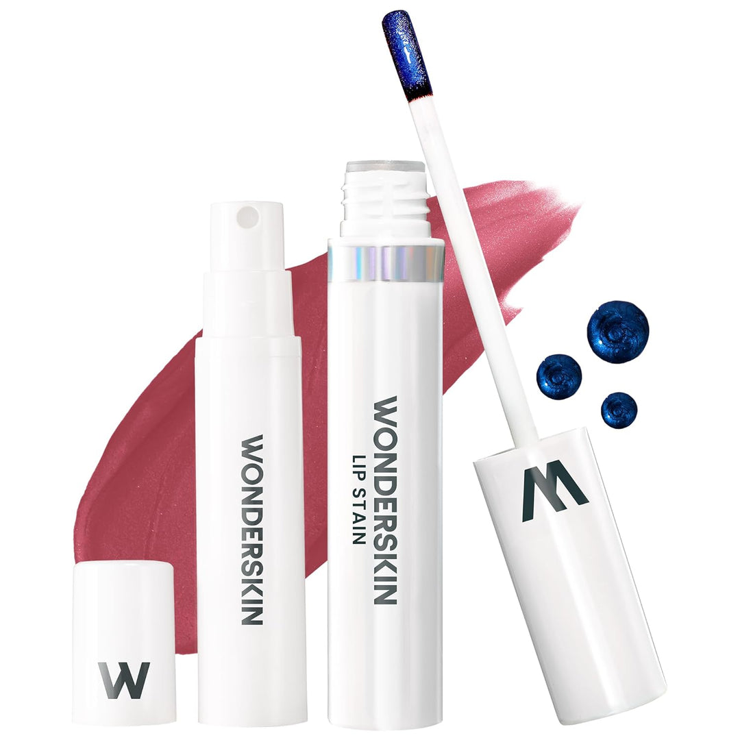 Wonderskin Wonder Blading Lip Stain Masque | Waterproof Pink Tint – Long-Lasting Matte Finish