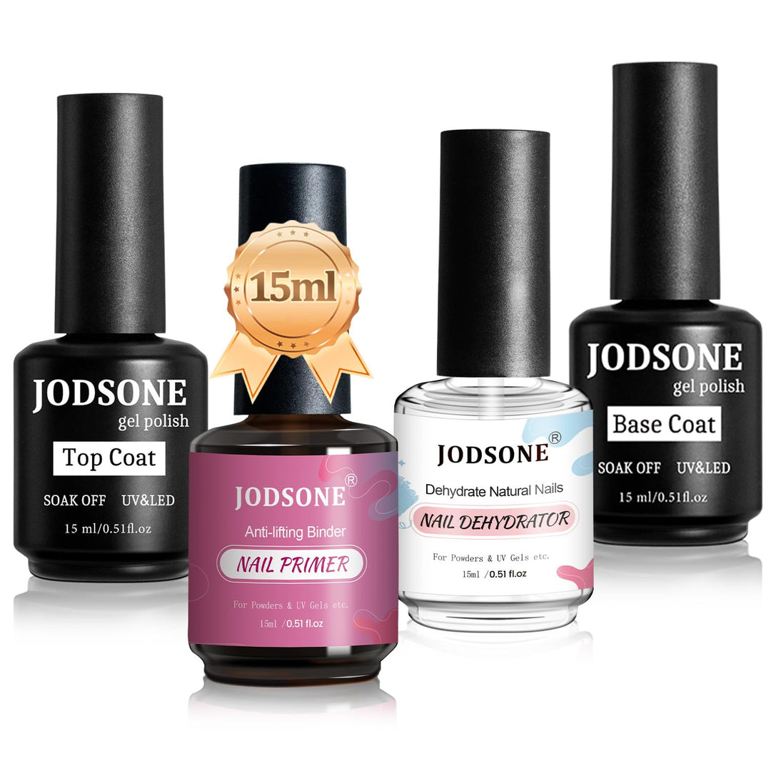 23-Piece Colorful Gel Nail Polish Kit | Classic Matte & Glossy Top Coats