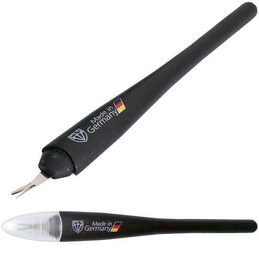 3 Swords Germany - brand quality CUTICLE REMOVER TRIMMER KNIFE (1 piece) manicure pedicure grooming for professional finger & toe nail care by 3 Swords, Made in Germany