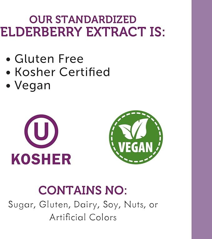 Nature's Way Sambucus Elderberry Nighttime Syrup for Kids with Melatonin, Immune Support*, 4 Fl Oz