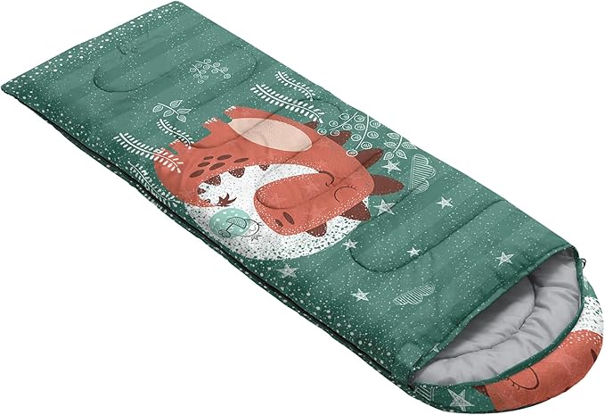 AILONEN Boys Sports Camping Sleeping Bags,Lightweight & Waterproof,3 Season Warm & Cool Weather,Black Player Basketball Sleeping Bags for Kids Adults,Travelling,Outdoors