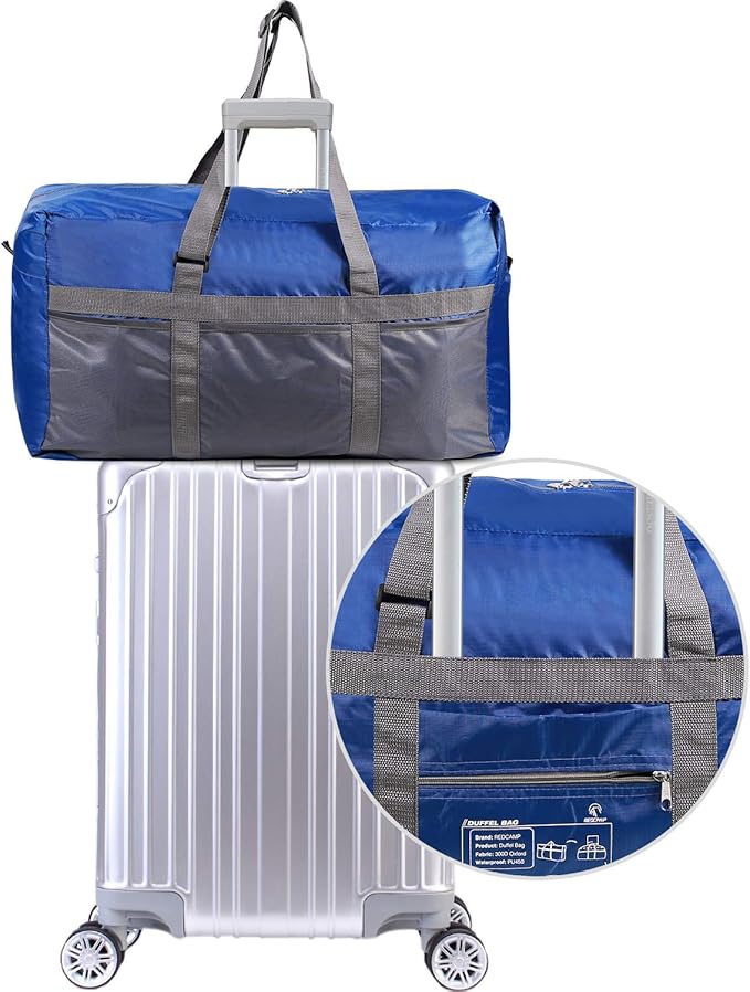 REDCAMP Foldable Travel Bag, Large Sports Bag, 75L/96L/100L, Lightweight Waterproof Tote Bag