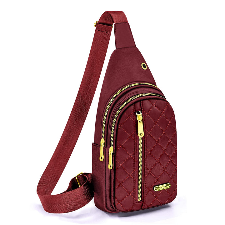 Aisijimo Small Sling Bag For Women Men Casual Crossbody Sling Backpack