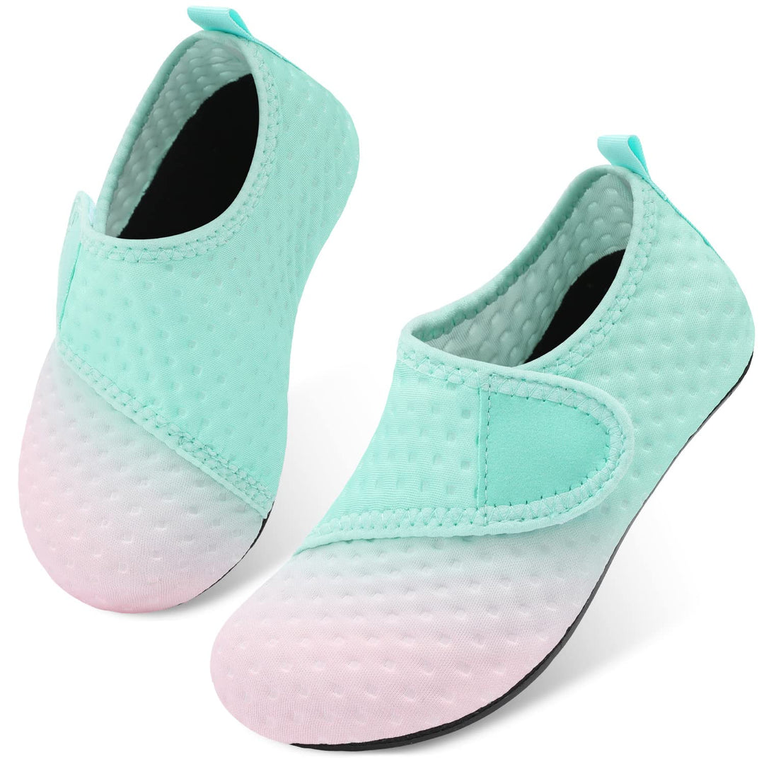 Water Shoes for Toddler Girls&Boys Kids Quick Dry Barefoot Aqua Sock Shoes for Swim Pool Beach Outdoor Water Sports 6-7 Toddler