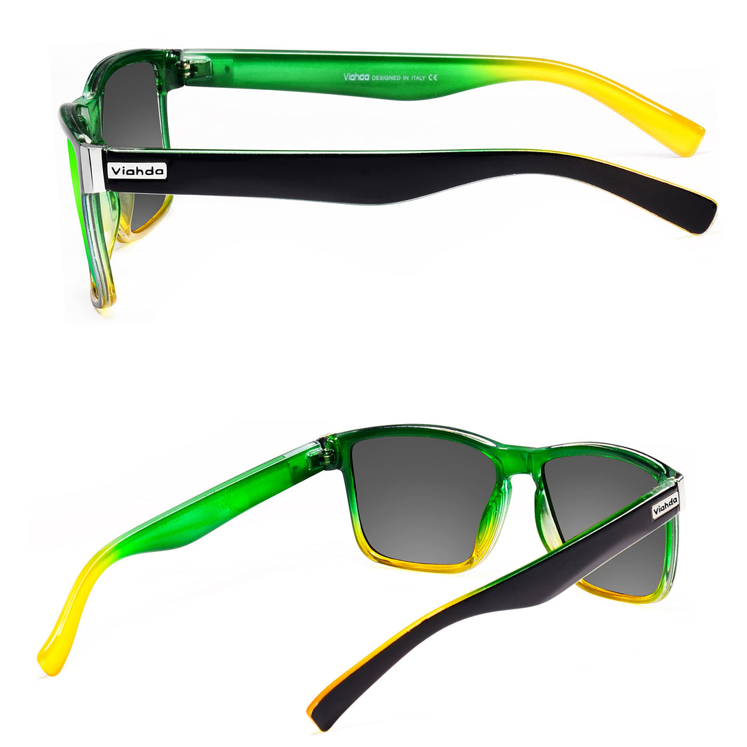 VIAHDA Polarized Sports Sunglasses for Man Cycling Running Fishing Golf Sun glasses Women HD6009