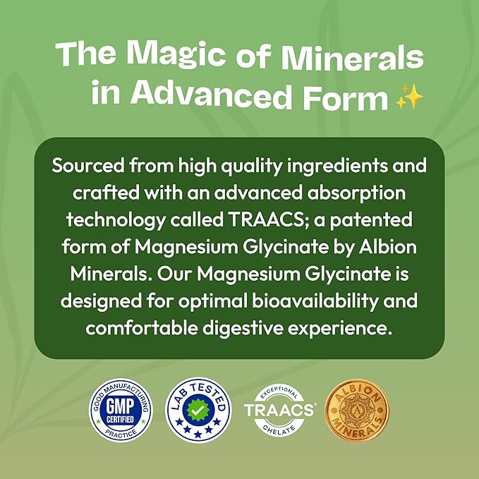 Magnesium Glycinate Liquid Drops – Vegan, GMO-Free & Gluten-Free – Magnesium Supplement for Women & Men – Faster Absorption than Capsules – Daily Support for Muscle and Bone Health (Mixed Berry, 60ml)