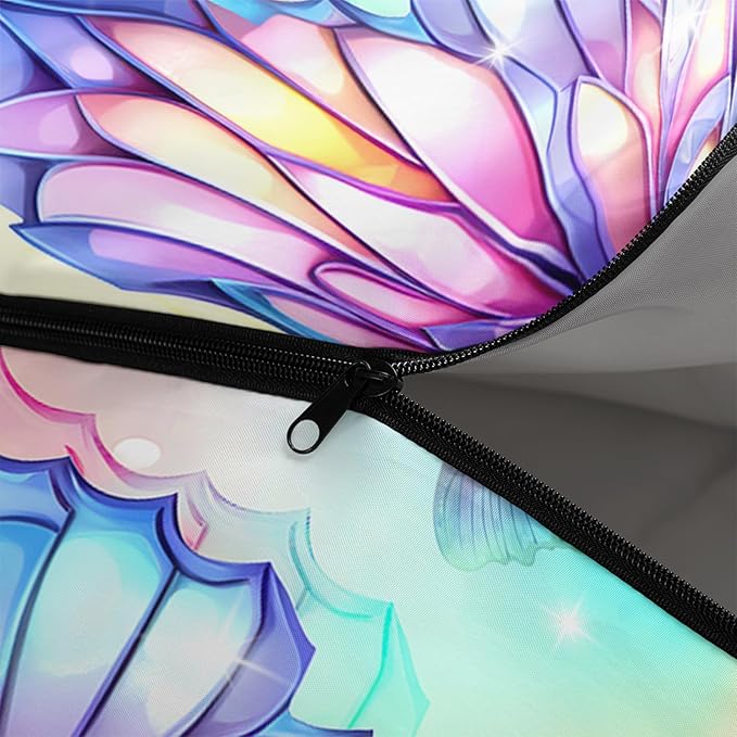 AILONEN Kids Floral Cat Camping Sleeping Bags,Lightweight & Waterproof,3 Season Warm & Cool Weather,Kawaii Kitten Sleeping Bags for Girls Adults,Travelling,Outdoors