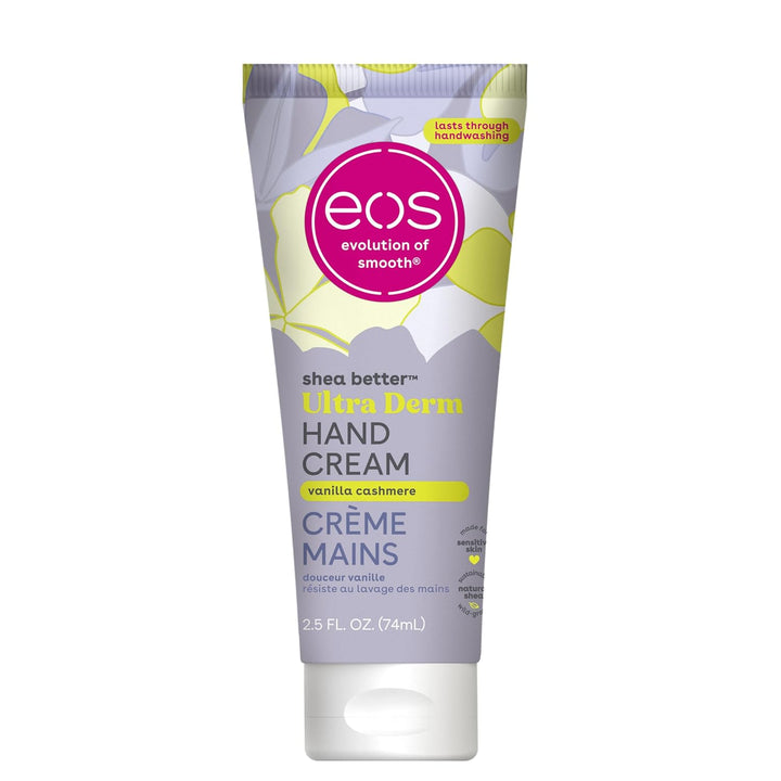 EOS Shea Better Hand Cream – Coconut Lotion for Instant Hydration | 2.5 oz (Pack of 2)