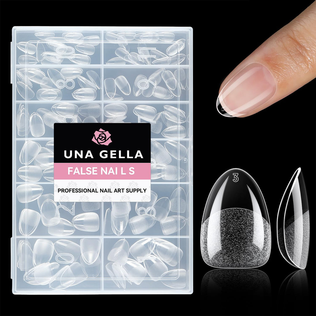 XXL Square Gel Nail Tips | 120 PCS Extra Long | No C Curve | DIY Home Use