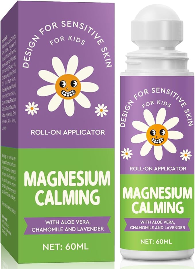 Magnesium Lotion for Kids Sleep, Bedtime Kids Magnesium Cream,Relaxation Formula for Children