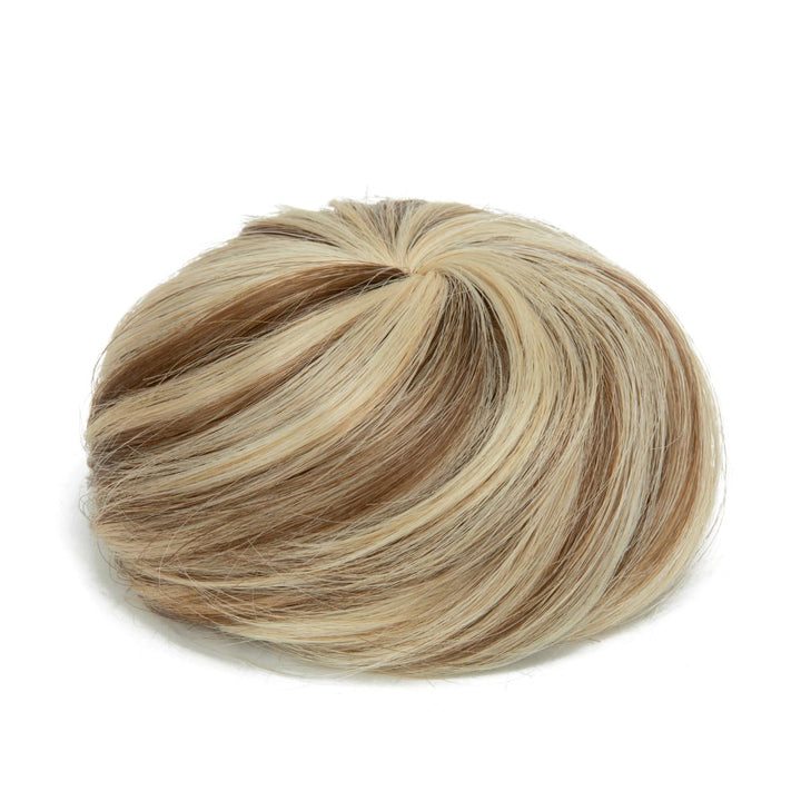 SARLA Hair Bun Extension Synthetic Drawstring Updo Fake Ballet Bun for Women Girls Lady Donut Chignon Bahama Beige