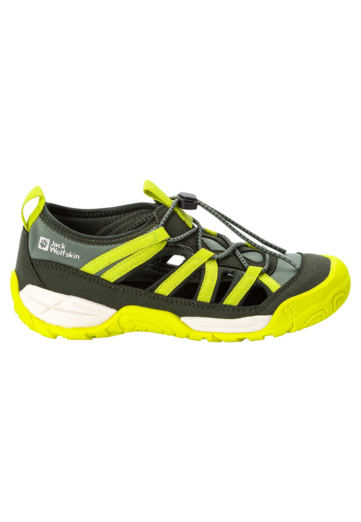 Jack Wolfskin Unisex Vili Sandal Backpacking Boot, Slate Green, 9 US Men