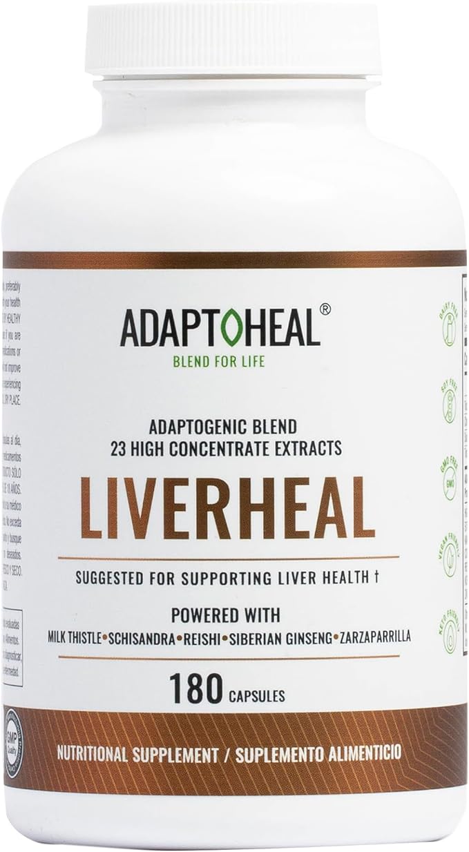 Liver Supplement – Clean, Detox and Repair Formula, Herbal Liver Support Supplement with Milk Thistle (180 Capsules)