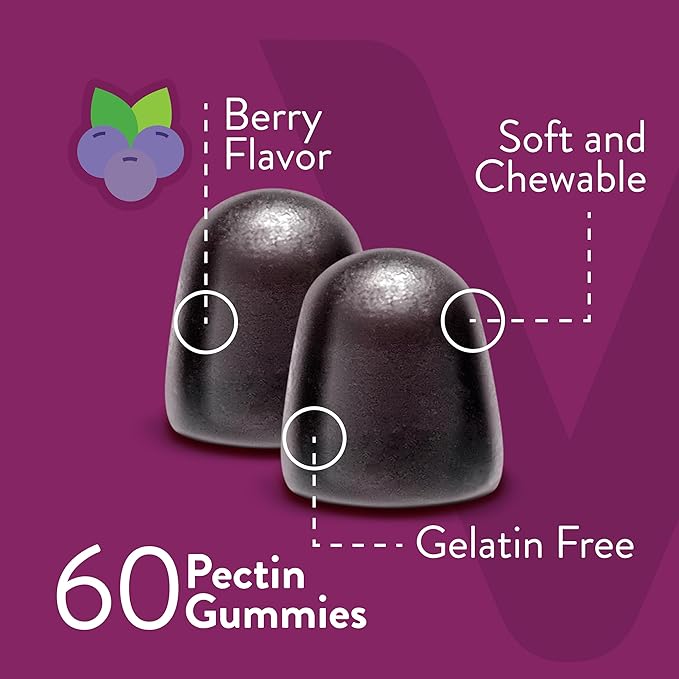 Viteey Prenatal Multi with Iron, Folic Acid & Choline Gummies - Prenatal Multivitamin with Iron, Choline and Folic Acid Gummies - Vegetarian, Gluten Free - Chewable Berry Flavored Prenatal for Women