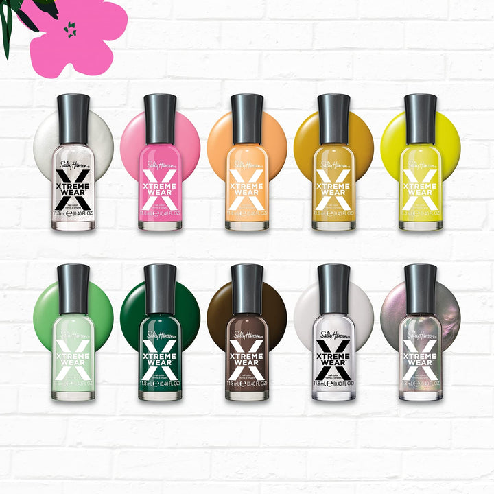 Sally Hansen Xtreme Wear Nail Polish - City That Never Peach - 0.12 fl oz. (Pack of 2)