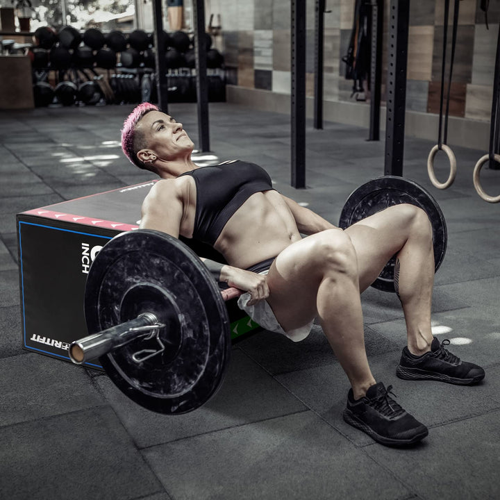 RitFit 3 in 1 Extra Firm Soft Plyo Box 300lb Weight Capacity 24”x 20”x 16”-B Medium