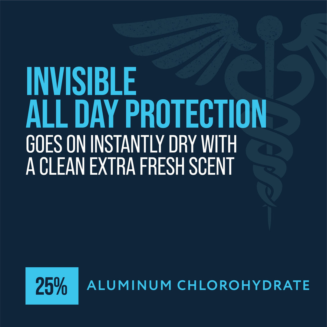 Certain Dri Prescription Strength Clinical Antiperspirant Deodorant Dry Spray, Hyperhidrosis Treatment for Men & Women, Long-Lasting 72hr Protection, Whole Body Deodorant, Extra Fresh Scent, 4.2oz