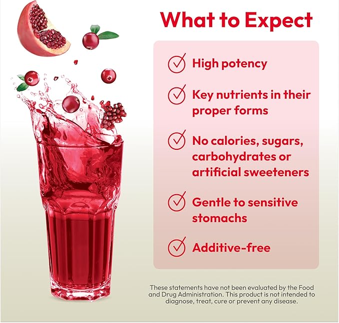 ANDREW LESSMAN Efficient C + Cranberry Benefits 30 Packets - Immune, Energy, Stress and Urinary Tract Support. Reinvention of The Vitamin C Drink. No Calories. No Sugar. No Carbs. Easy to Mix.