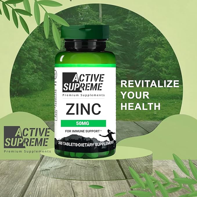 Zinc Citrate 50 mg - Supplement to Support Immune System & Reproductive Health (1)