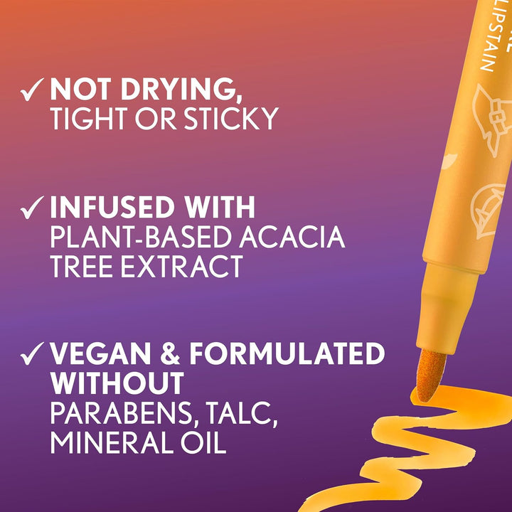 CoverGirl Outlast Lipstain | Sweet & Corny | Transfer-Proof & Lightweight