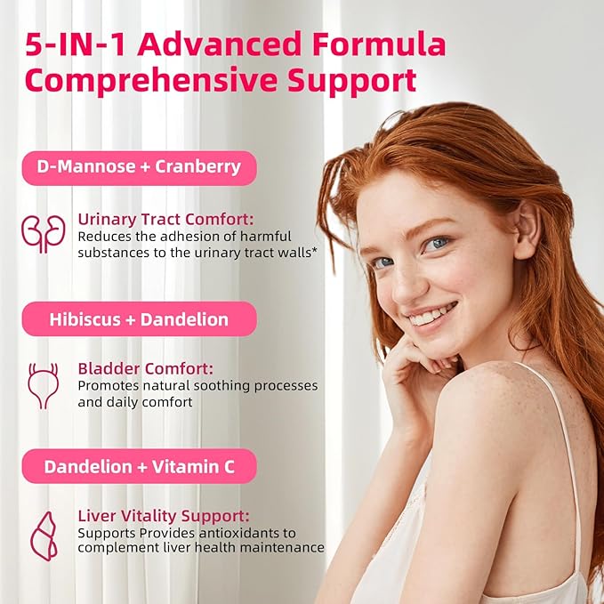 Oregano Oil Gummies & D-Mannose Gummies 2000mg Bundle Pack | Strength Carvacrol & Thymoquinon | D-Mannose with Cranberry