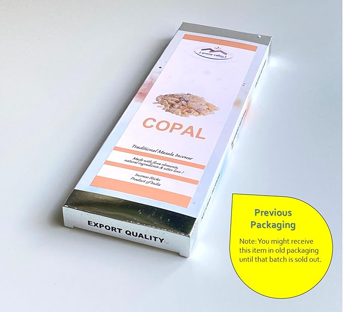 Copal Incense Sticks - Traditional Handcrafted Masala Incense - 42 to 50 Sticks Approx.