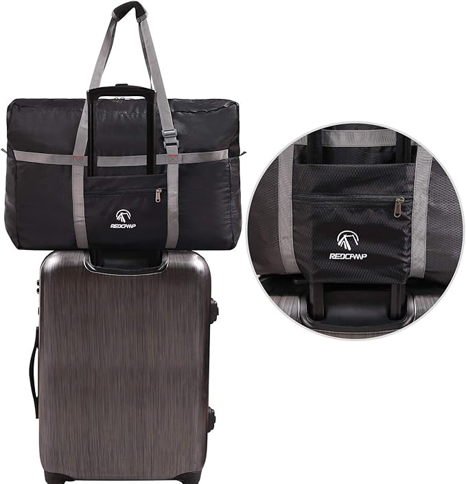 REDCAMP Foldable Travel Bag, Large Sports Bag, 75L/96L/100L, Lightweight Waterproof Tote Bag