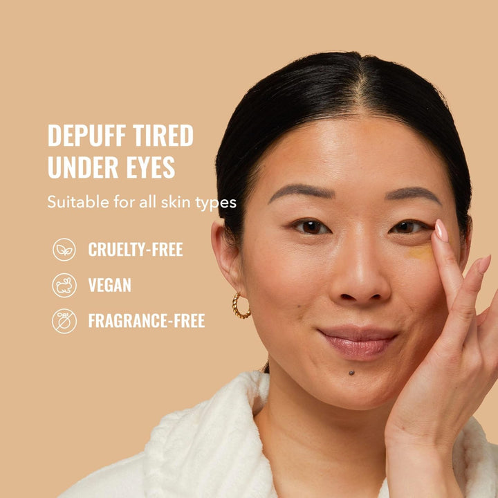 Yerba Mate Eye Gel | Hydrating Under Eye Cream with Caffeine & Hyaluronic Acid