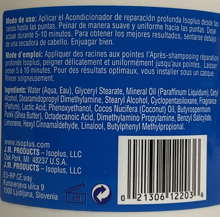 Isoplus Anti‑Breakage Deep Repair Conditioner, 16 Ounce