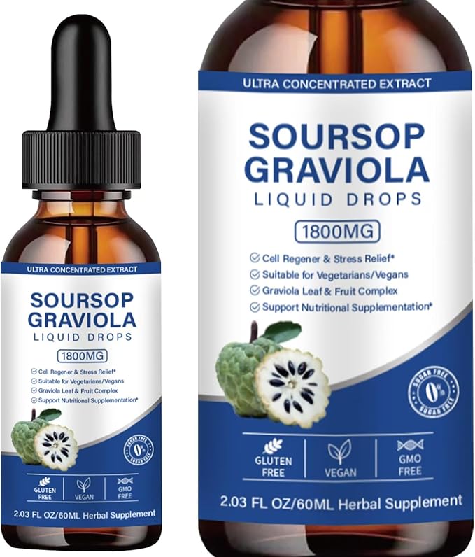 Newly Soursop Bitters Liquid 2 OZ