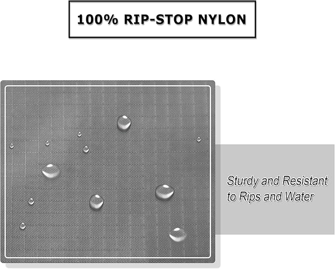 BeeGreen Stuff Sack for Backpacking Drawstring Storage Bag with Dust Flap