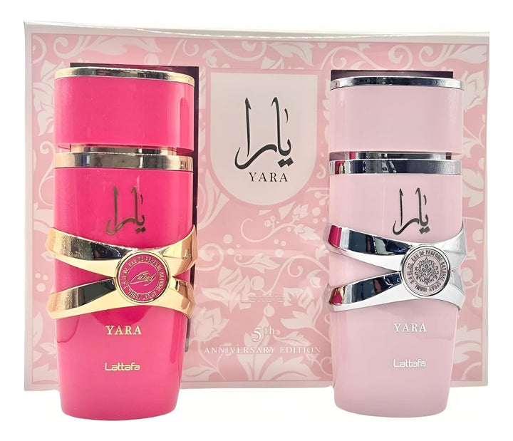 Lattafa Women's Fragrance Bundle | 2 x 3.4 Oz Yara & Yara Candy Eau De Parfum