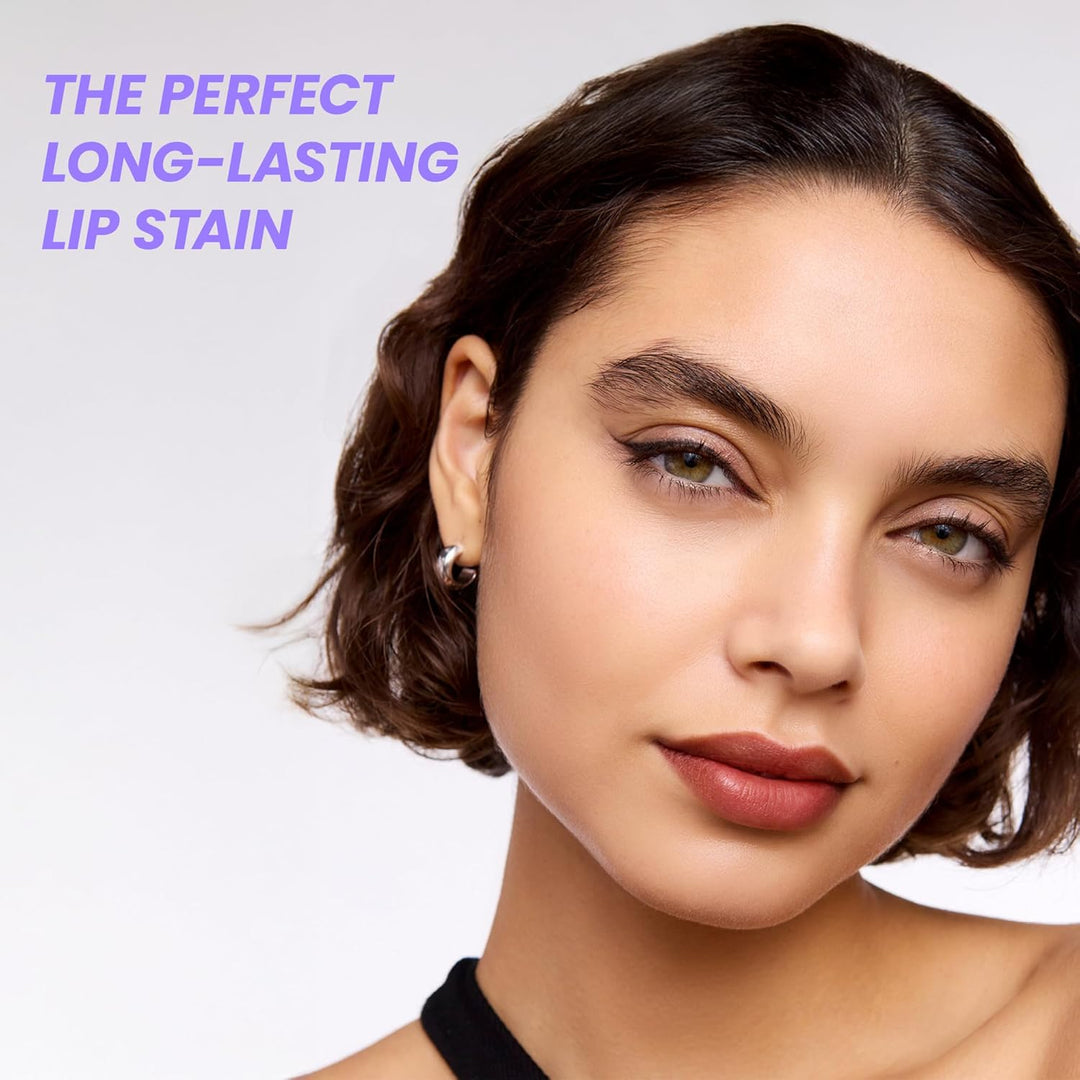 Wonderskin Wonder Blading Lip Stain Masque | Waterproof Pink Tint – Long-Lasting Matte Finish