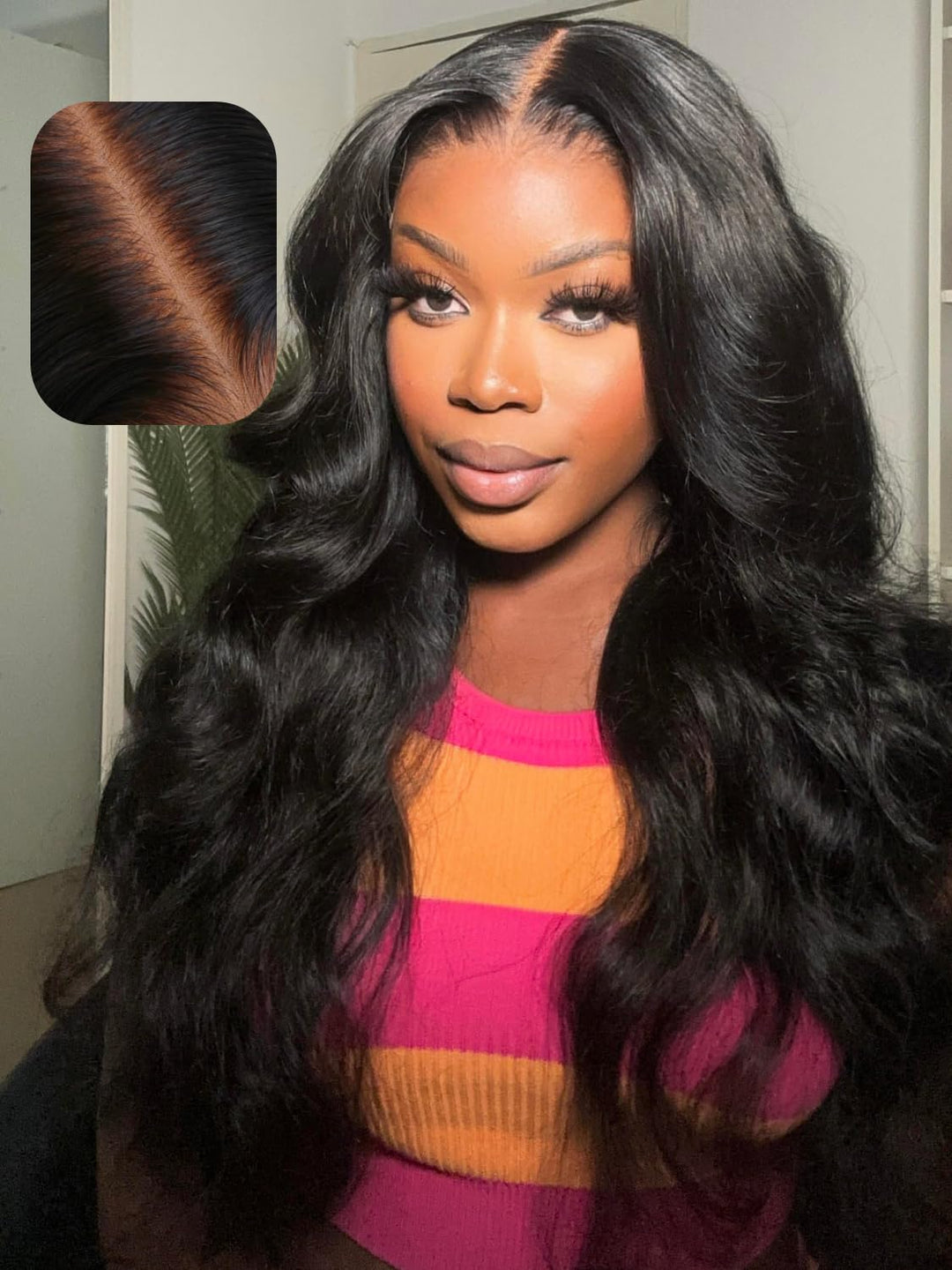 UNICE Pre Everything Glueless Frontal Wig Body Wave 13X4 HD Pre Cut Lace Front Wigs Human Hair Pre Bleached Invisible Bye Bye Knots Wig Pre Plucked 150% Density 26inch