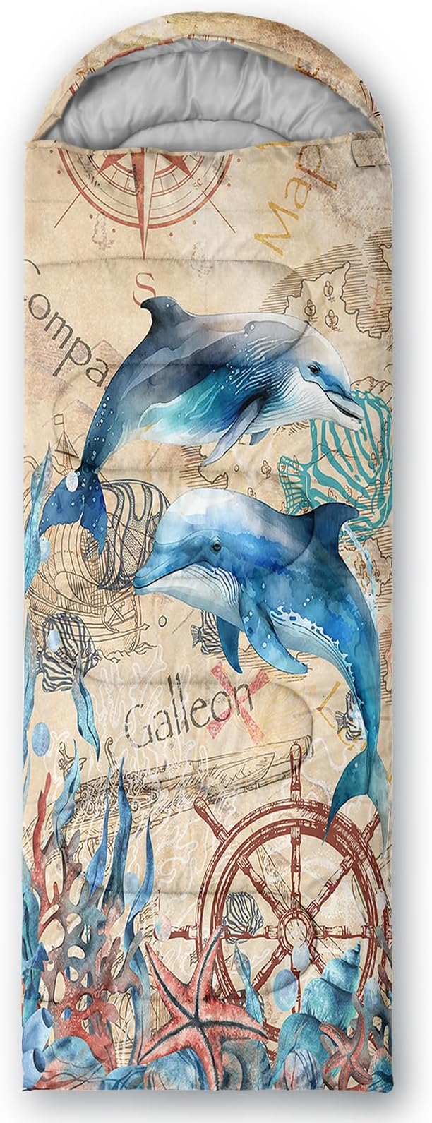 AILONEN Boys Sports Camping Sleeping Bags,Lightweight & Waterproof,3 Season Warm & Cool Weather,Black Player Basketball Sleeping Bags for Kids Adults,Travelling,Outdoors