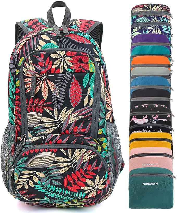 35L Lightweight Foldable Waterproof Packable Travel Small Hiking Backpack Daypack for men women