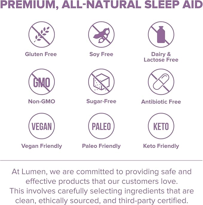 Sleep Aid for Adults, Herbal Supplement with Melatonin, Valerian Root, Magnesium, Deep Sleep Support to Promote Calm Deep Sleeping for Better Rest - 60 Capsules