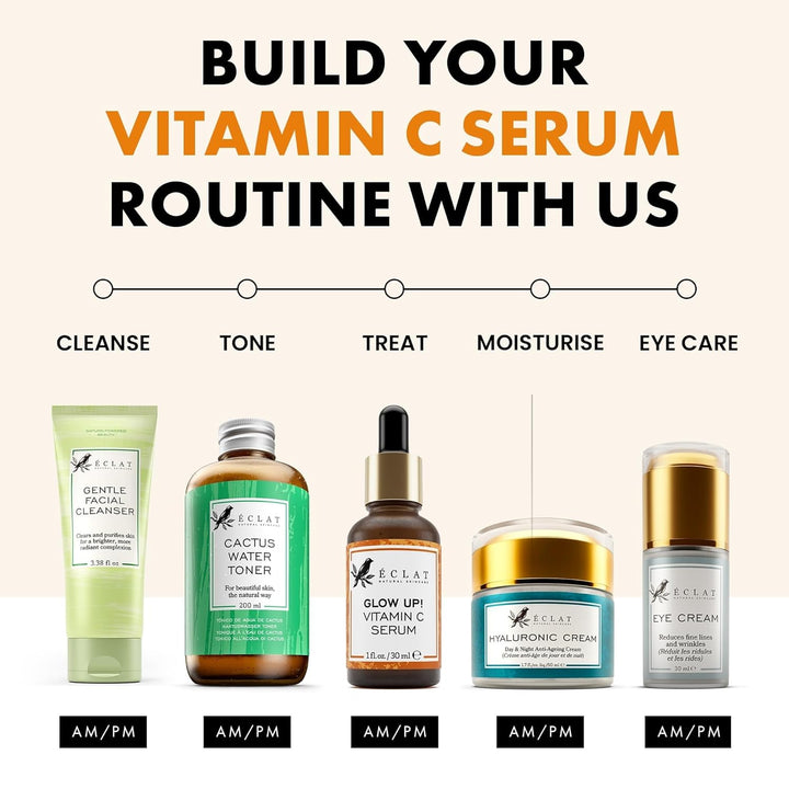 Vitamin C Face Serum | Anti-Aging & Skin Brightening | 30ml | Eclat Skincare