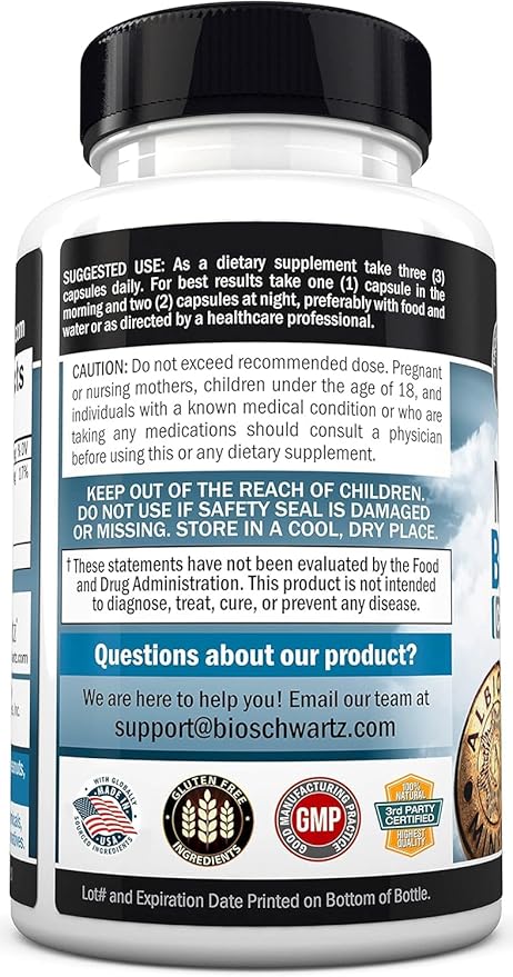 Magnesium Bisglycinate 100% Chelate No-Laxative Effect - Maximum Absorption & Bioavailability, Fully Reacted & Buffered - Healthy Energy Muscle Bone & Joint Support - Non-GMO Project Verified - 90 ct