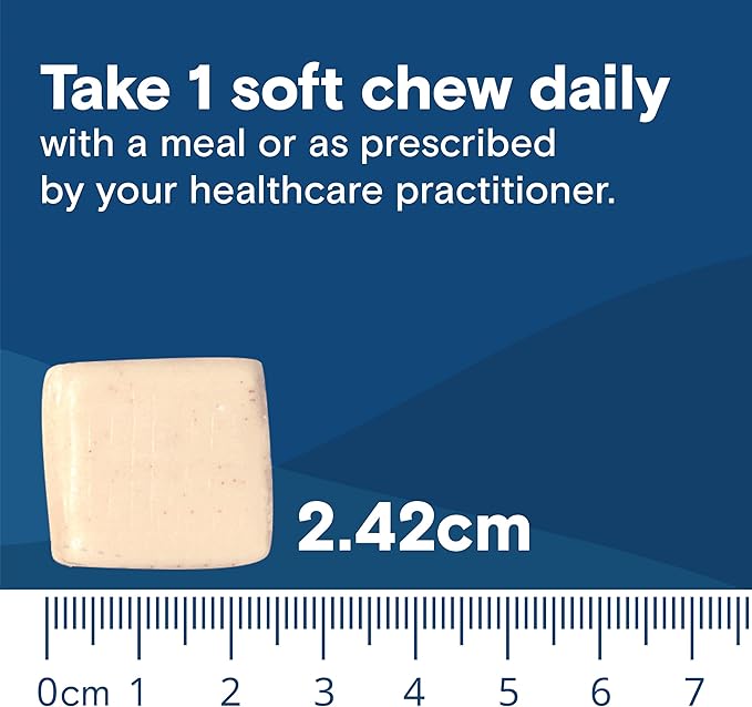 Bariatric Fusion Bariatric Calcium Chews | Calcium Citrate with Vitamin D3 Calcium Supplement Bariatric Vitamin | Sugar Free Calcium Citrate Chewable | Calcium Citrate 500mg | Vanilla | 60 Count